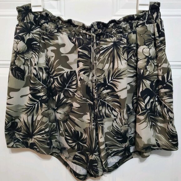 Tropical Print Shorts French Laundry size XL - Picture 1 of 13